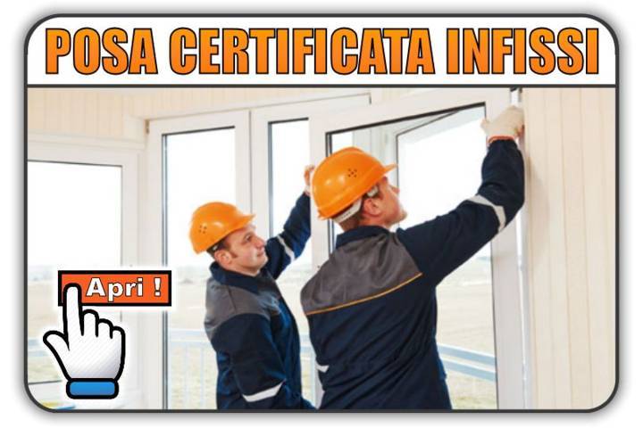 posa certificata infissi Imperia finestre